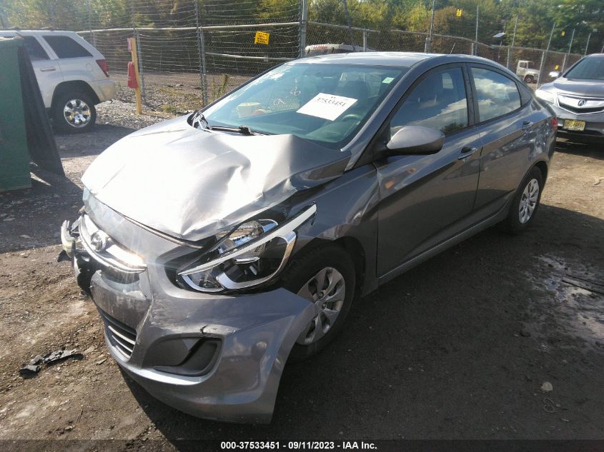 2016 HYUNDAI ACCENT SE - KMHCT4AE6GU025179