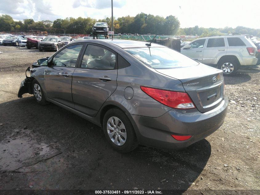 2016 HYUNDAI ACCENT SE - KMHCT4AE6GU025179