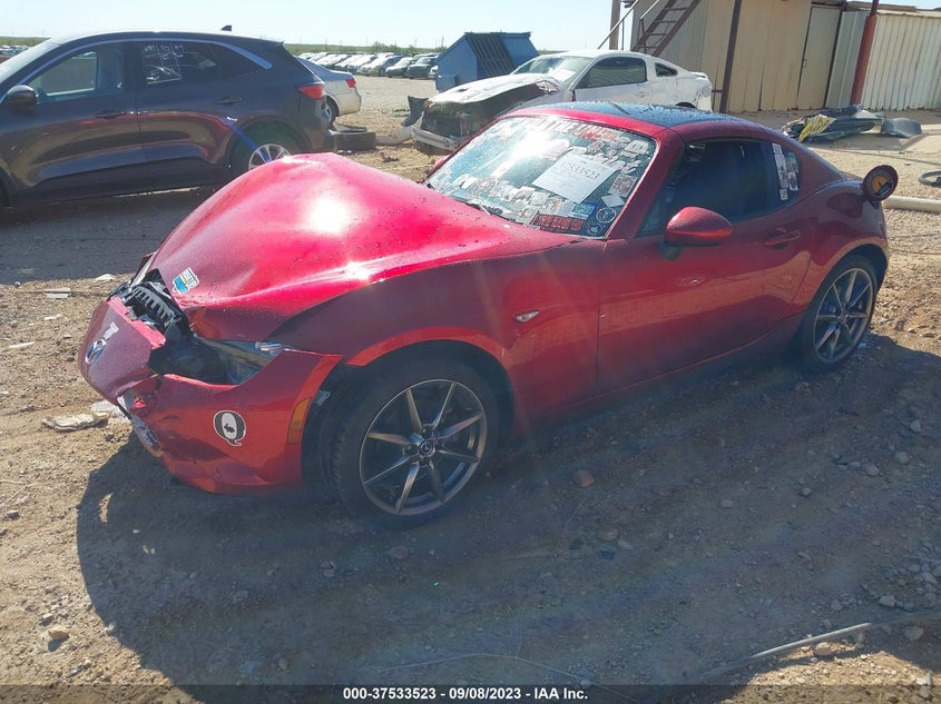 VIN JM1NDAM75M0453558 2021 MAZDA MX-5 MIATA RF GRAND TOURING