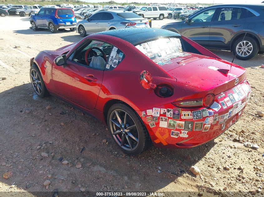 VIN JM1NDAM75M0453558 2021 MAZDA MX-5 MIATA RF GRAND TOURING