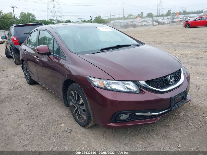 2013 HONDA CIVIC SDN EX-L - 19XFB2F9XDE000428