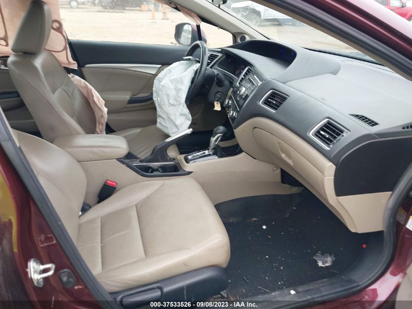 2013 HONDA CIVIC SDN EX-L - 19XFB2F9XDE000428
