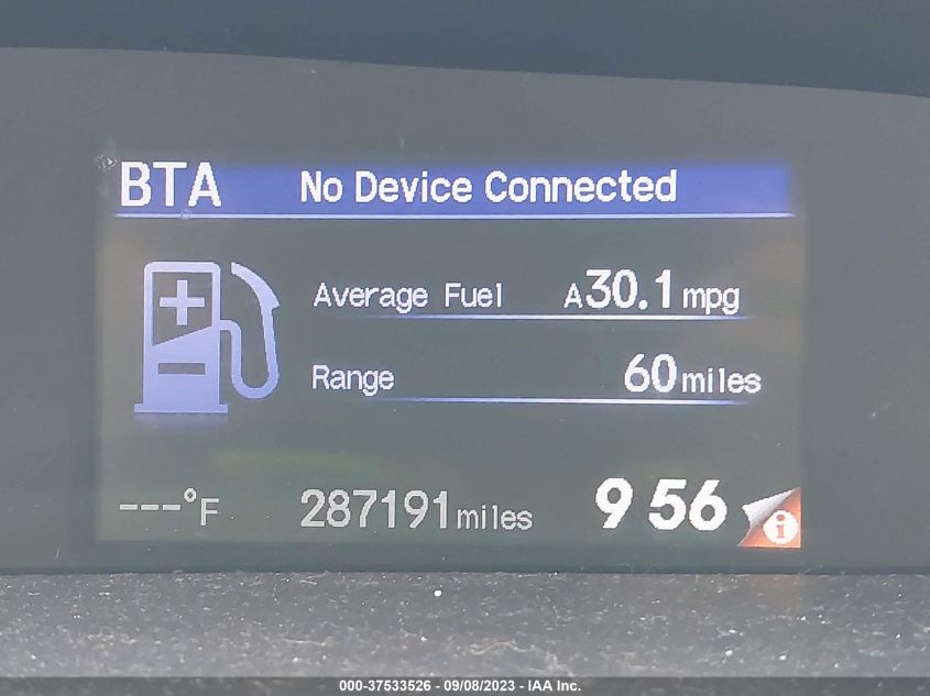 2013 HONDA CIVIC SDN EX-L - 19XFB2F9XDE000428