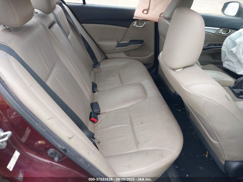 2013 HONDA CIVIC SDN EX-L - 19XFB2F9XDE000428