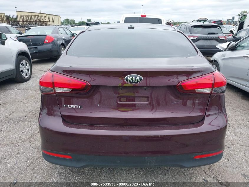 2017 KIA FORTE LX - 3KPFK4A77HE113518