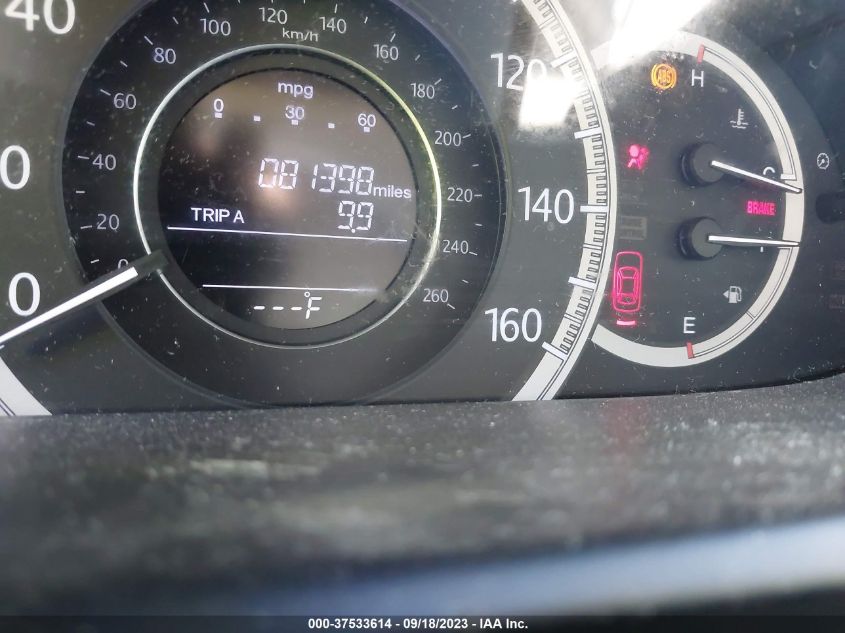2015 HONDA ACCORD SEDAN EX - 1HGCR2F72FA081316