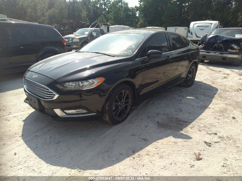 2018 FORD FUSION SE - 3FA6P0HD5JR228984