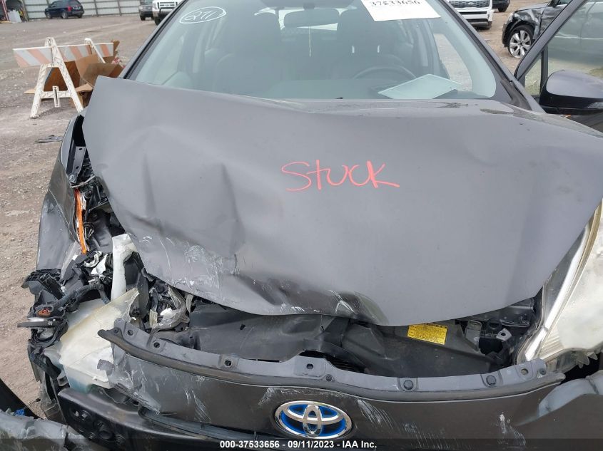 2013 TOYOTA PRIUS C ONE/TWO/THREE/FOUR - JTDKDTB36D1047328