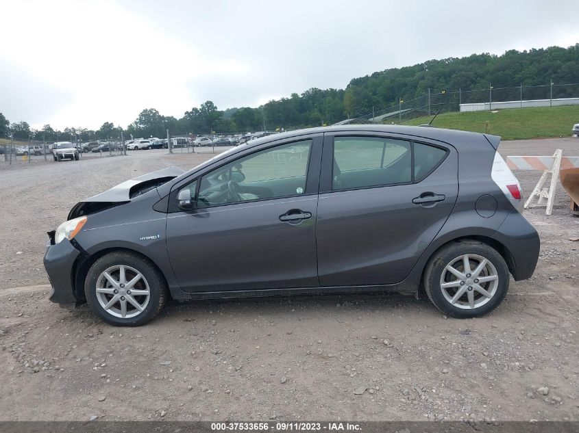 2013 TOYOTA PRIUS C ONE/TWO/THREE/FOUR - JTDKDTB36D1047328