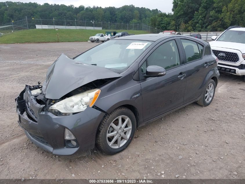 2013 TOYOTA PRIUS C ONE/TWO/THREE/FOUR - JTDKDTB36D1047328