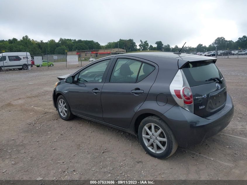 2013 TOYOTA PRIUS C ONE/TWO/THREE/FOUR - JTDKDTB36D1047328