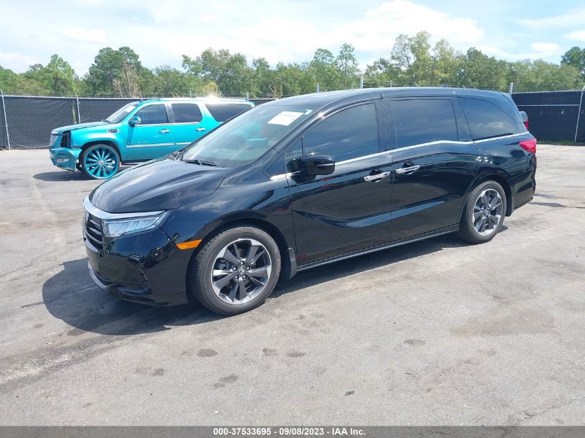 2022 HONDA ODYSSEY ELITE - 5FNRL6H93NB059122