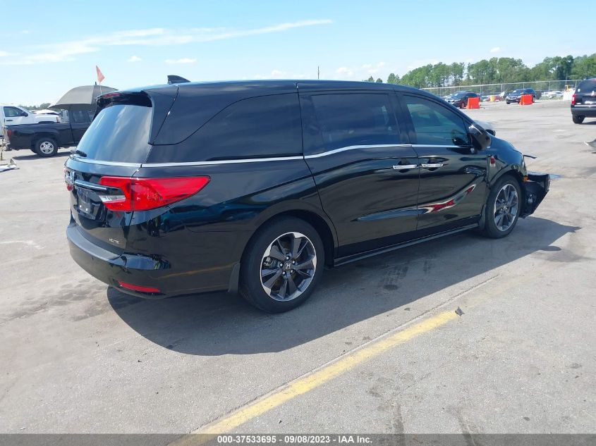 2022 HONDA ODYSSEY ELITE - 5FNRL6H93NB059122