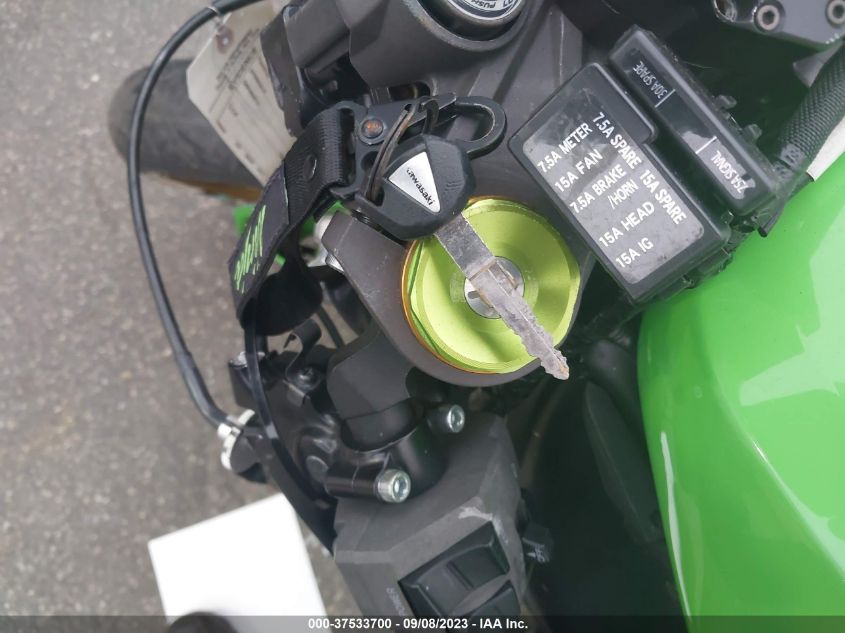 2009 KAWASAKI ZX600 R JKAZX4R109A002337
