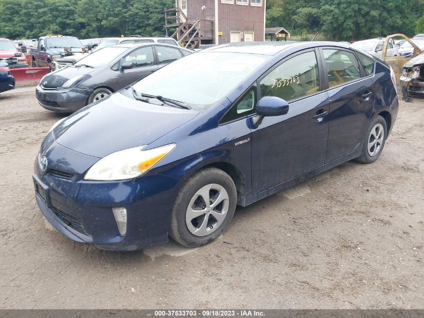 2013 TOYOTA PRIUS ONE/TWO/THREE/FOUR/FIVE - JTDKN3DU6D0342647