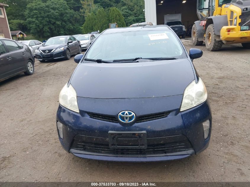 2013 TOYOTA PRIUS ONE/TWO/THREE/FOUR/FIVE - JTDKN3DU6D0342647