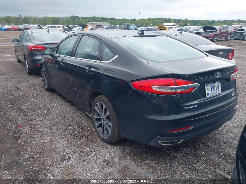 2019 FORD FUSION SE - 3FA6P0T94KR274827