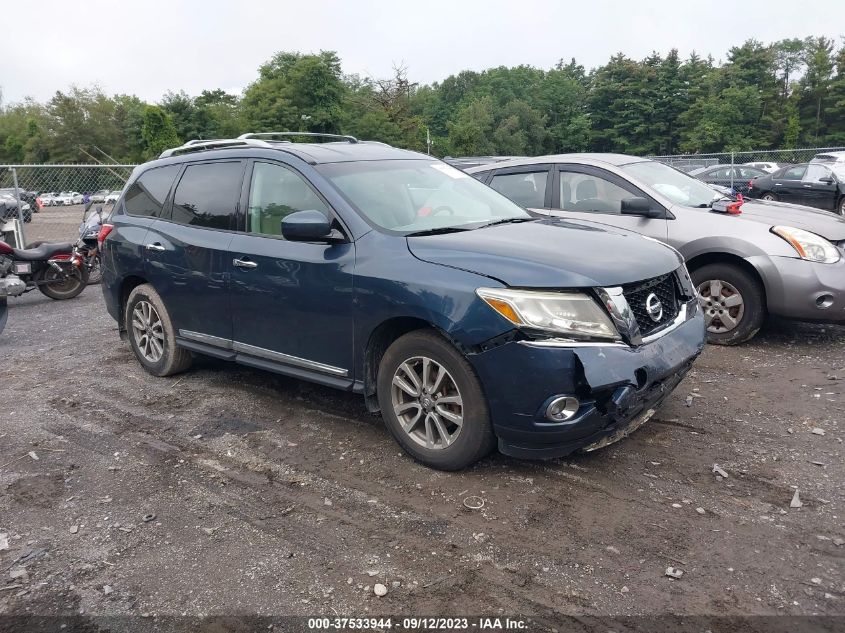 2014 NISSAN PATHFINDER SL - 5N1AR2MM5EC682880