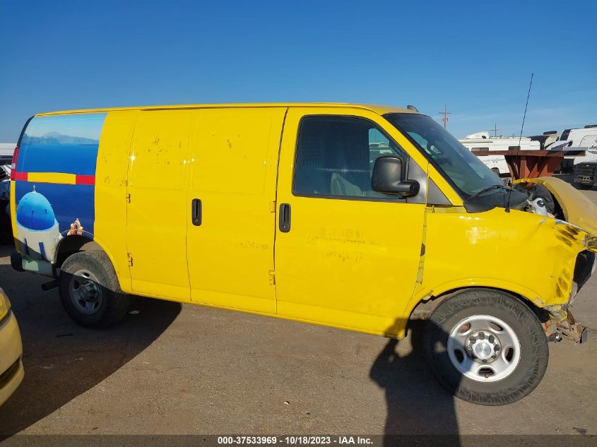 2021 CHEVROLET EXPRESS CARGO RWD 2500 REGULAR WHEELBASE WT 1GCWGAFP6M1172789