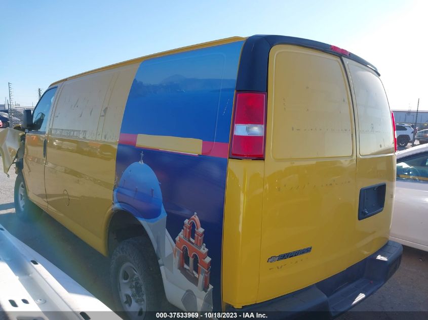 2021 CHEVROLET EXPRESS CARGO RWD 2500 REGULAR WHEELBASE WT 1GCWGAFP6M1172789