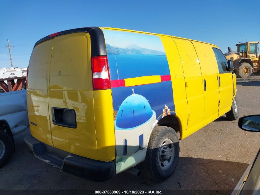 2021 CHEVROLET EXPRESS CARGO RWD 2500 REGULAR WHEELBASE WT 1GCWGAFP6M1172789