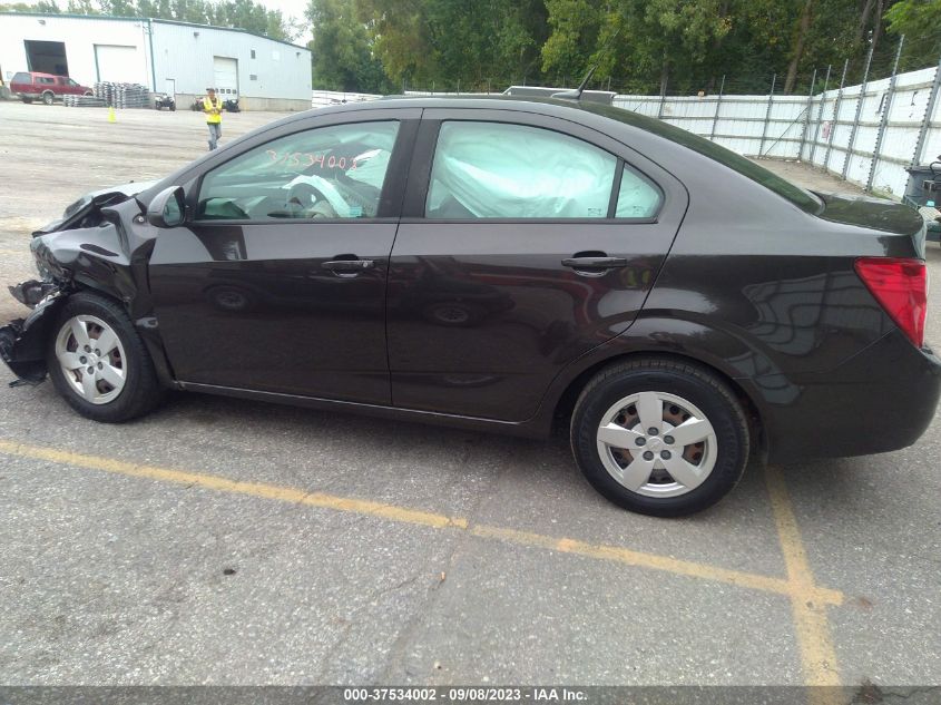 2014 CHEVROLET SONIC LS - 1G1JA5SG1E4144271