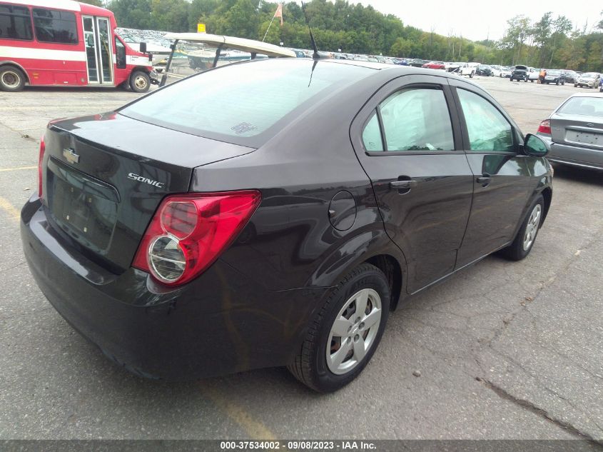 2014 CHEVROLET SONIC LS - 1G1JA5SG1E4144271