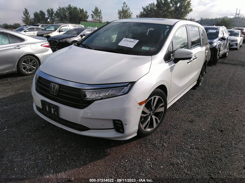 VIN 5FNRL6H85NB028851 2022 HONDA ODYSSEY TOURING