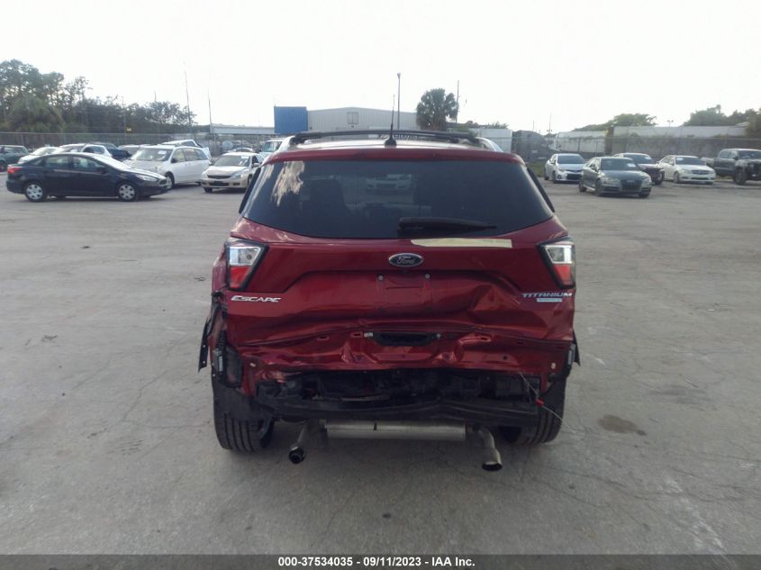 2017 FORD ESCAPE TITANIUM - 1FMCU0JD5HUC44035