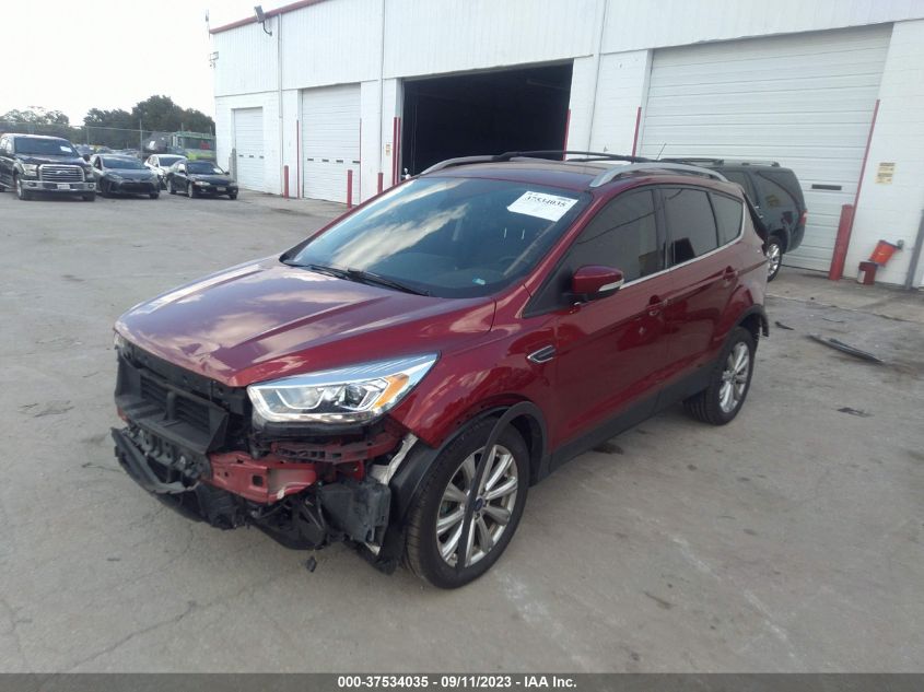 2017 FORD ESCAPE TITANIUM - 1FMCU0JD5HUC44035