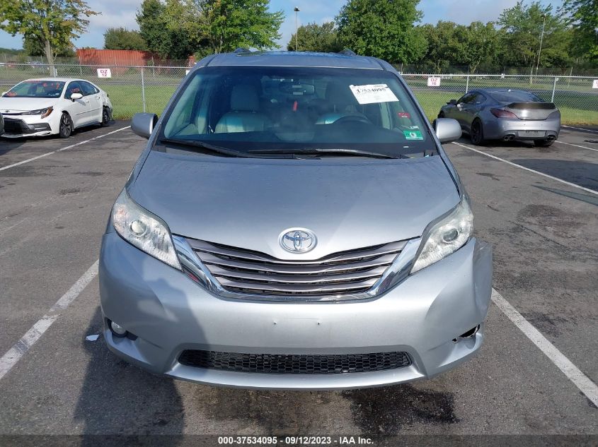 2016 TOYOTA SIENNA XLE/XLE AAS/LTD - 5TDYK3DC8GS738512