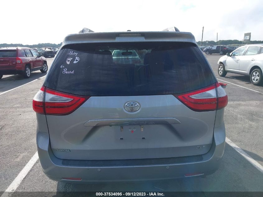 2016 TOYOTA SIENNA XLE/XLE AAS/LTD - 5TDYK3DC8GS738512
