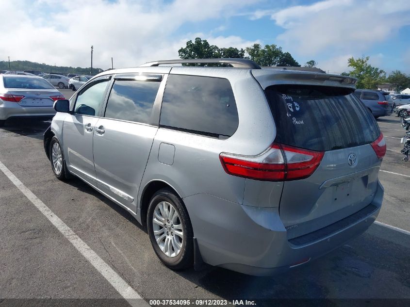 2016 TOYOTA SIENNA XLE/XLE AAS/LTD - 5TDYK3DC8GS738512