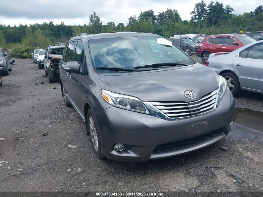5TDYZ3DC8HS869078 TOYOTA SIENNA XLE AUTO ACCESS 2017