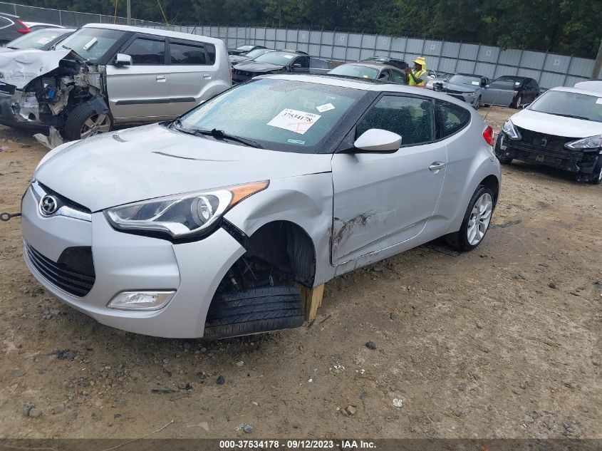 2013 HYUNDAI VELOSTER W/BLACK INT - KMHTC6AD9DU135710