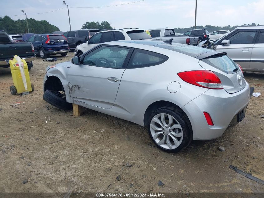 2013 HYUNDAI VELOSTER W/BLACK INT - KMHTC6AD9DU135710