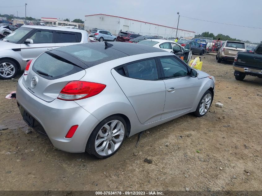 2013 HYUNDAI VELOSTER W/BLACK INT - KMHTC6AD9DU135710