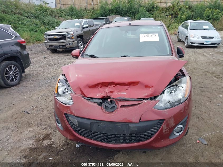 2014 MAZDA MAZDA2 TOURING - JM1DE1LZ8E0179124