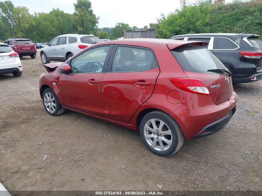 2014 MAZDA MAZDA2 TOURING - JM1DE1LZ8E0179124