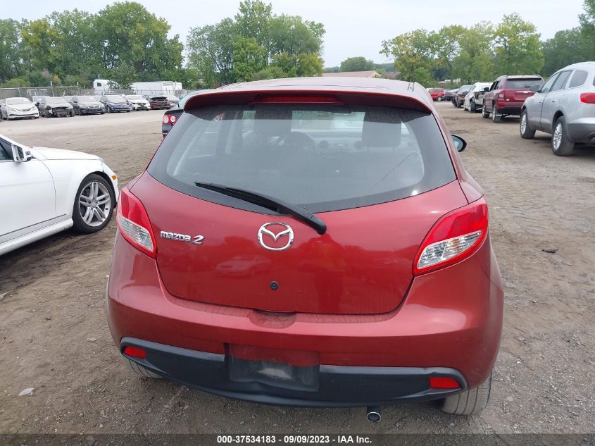 2014 MAZDA MAZDA2 TOURING - JM1DE1LZ8E0179124