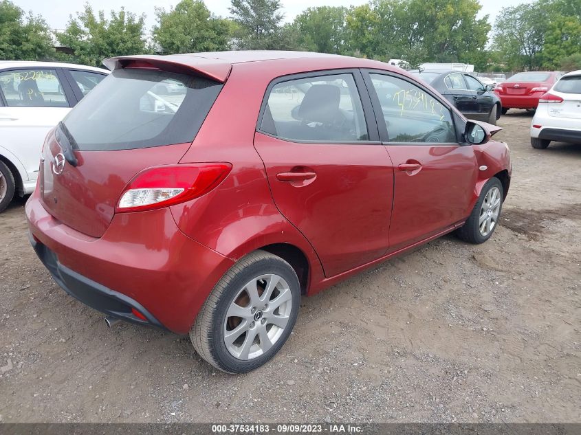 2014 MAZDA MAZDA2 TOURING - JM1DE1LZ8E0179124