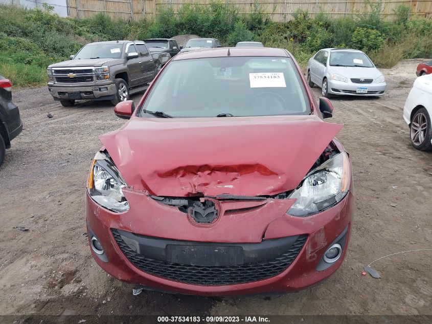 2014 MAZDA MAZDA2 TOURING - JM1DE1LZ8E0179124