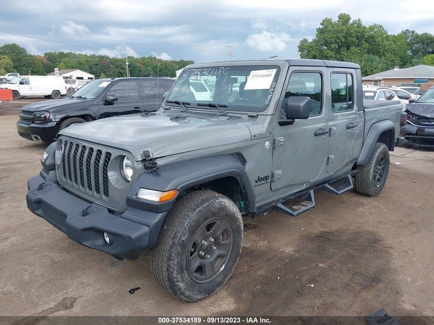 VIN 1C6HJTAG4ML511378 2021 JEEP GLADIATOR SPORT