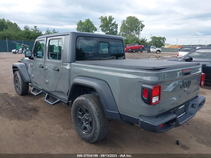 VIN 1C6HJTAG4ML511378 2021 JEEP GLADIATOR SPORT