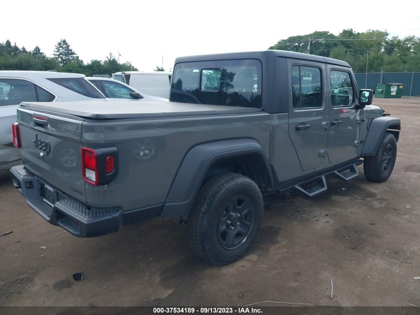 VIN 1C6HJTAG4ML511378 2021 JEEP GLADIATOR SPORT
