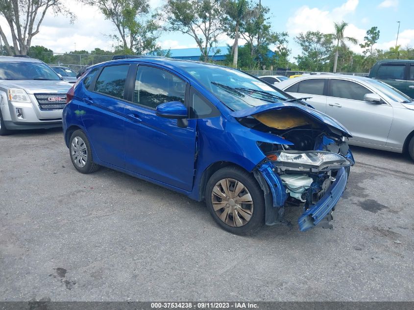2016 HONDA FIT LX - JHMGK5H51GS012127
