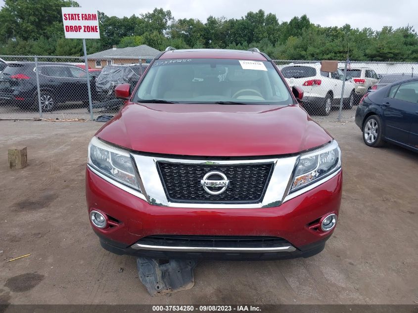 2014 NISSAN PATHFINDER PLATINUM - 5N1AR2MN2EC627702