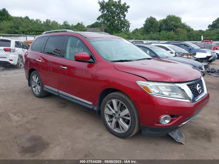 2014 NISSAN PATHFINDER PLATINUM - 5N1AR2MN2EC627702