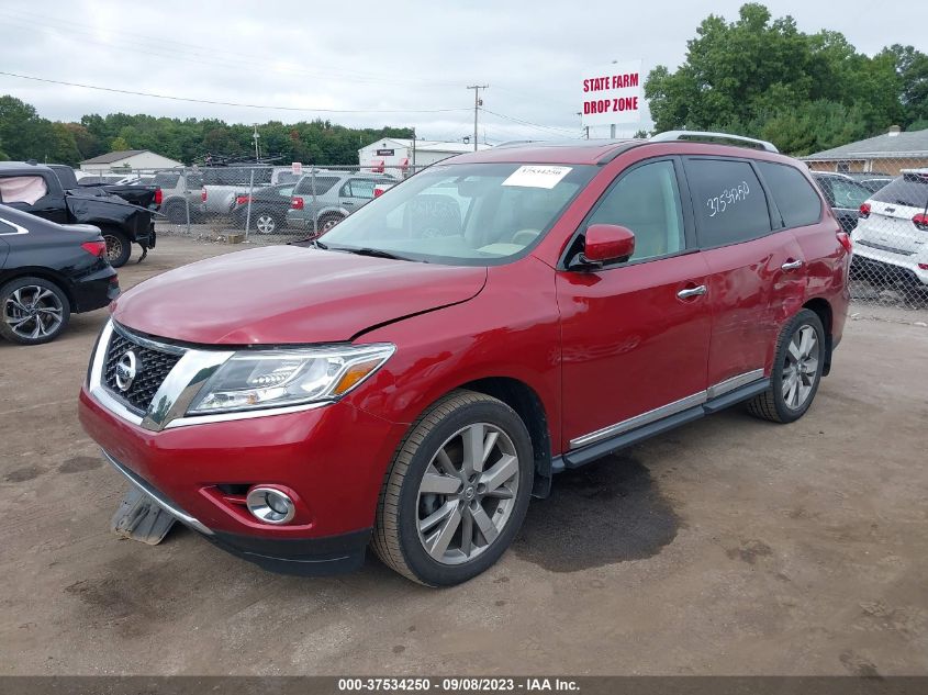 2014 NISSAN PATHFINDER PLATINUM - 5N1AR2MN2EC627702