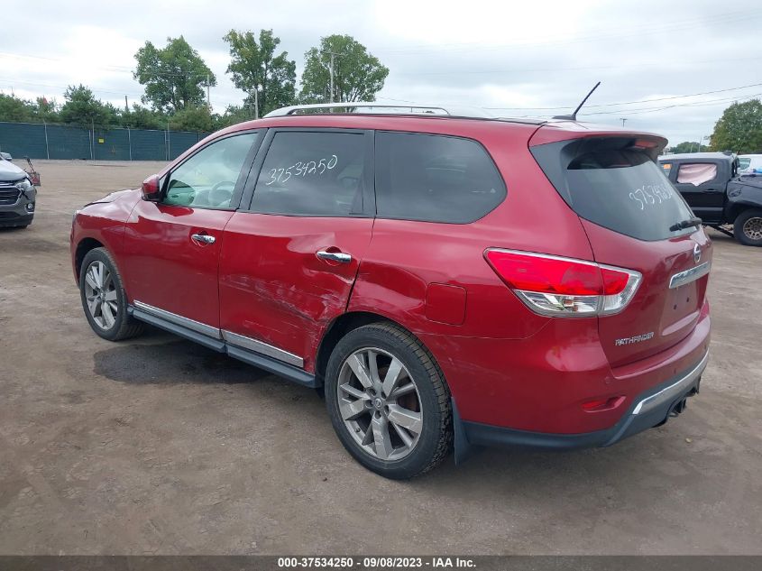 2014 NISSAN PATHFINDER PLATINUM - 5N1AR2MN2EC627702